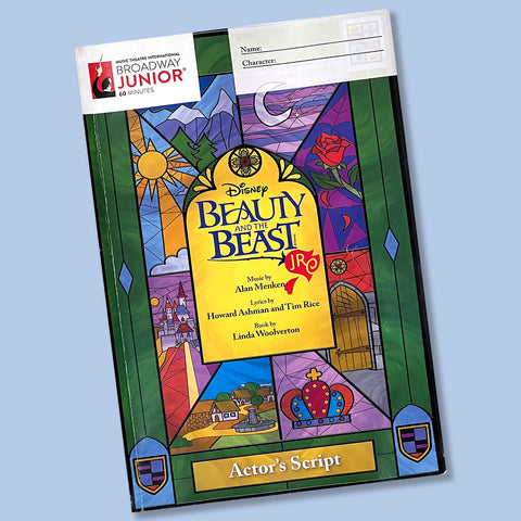 Beauty and the Beast Script Book