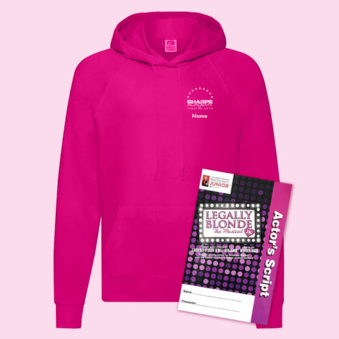 Legally Blonde Hoodie and Script