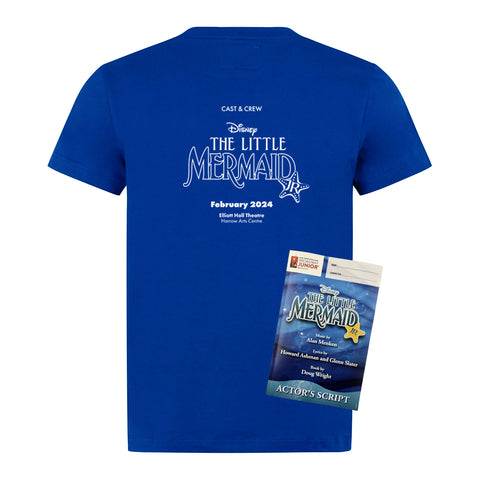 The Little Mermaid T-shirt and Script