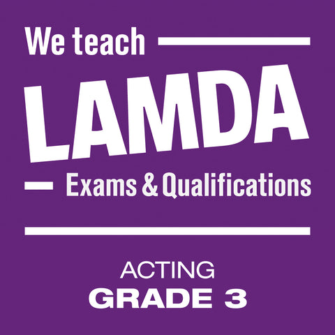 LAMDA Acting Grade 3